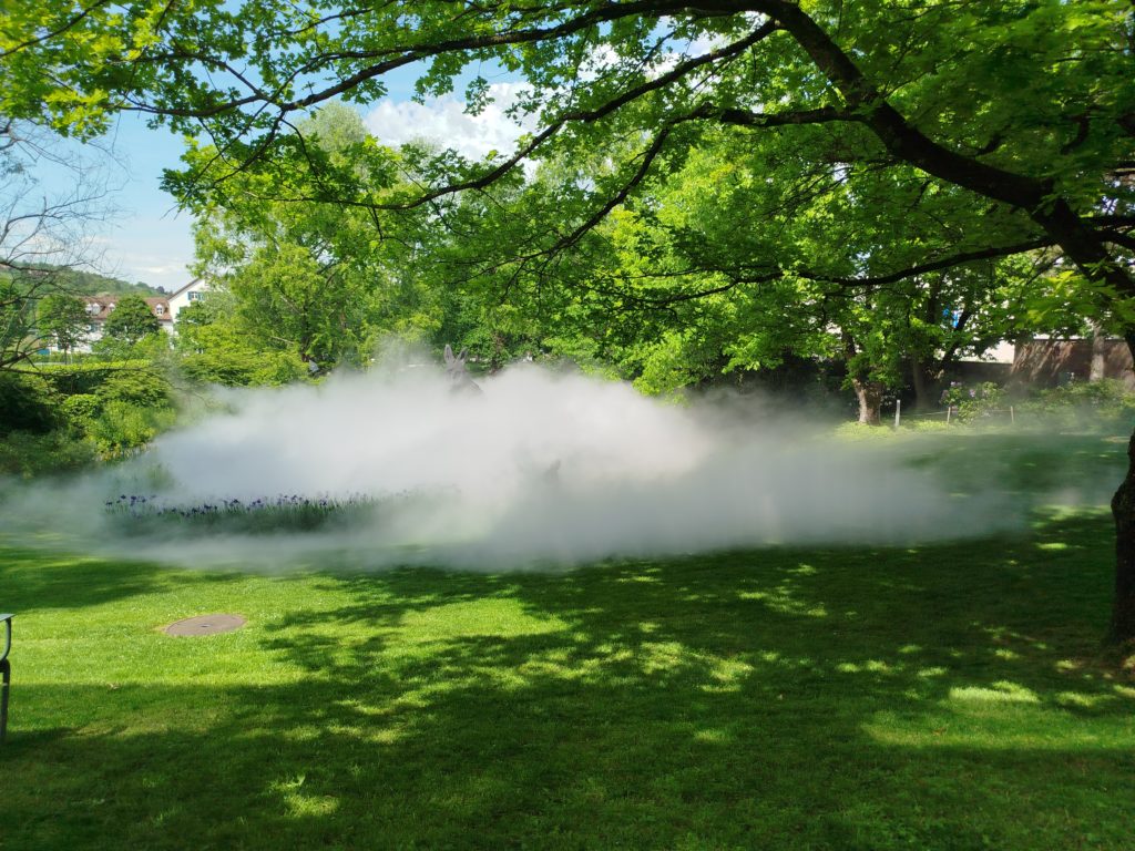 Notre brumisation à la Fondation Beyeler