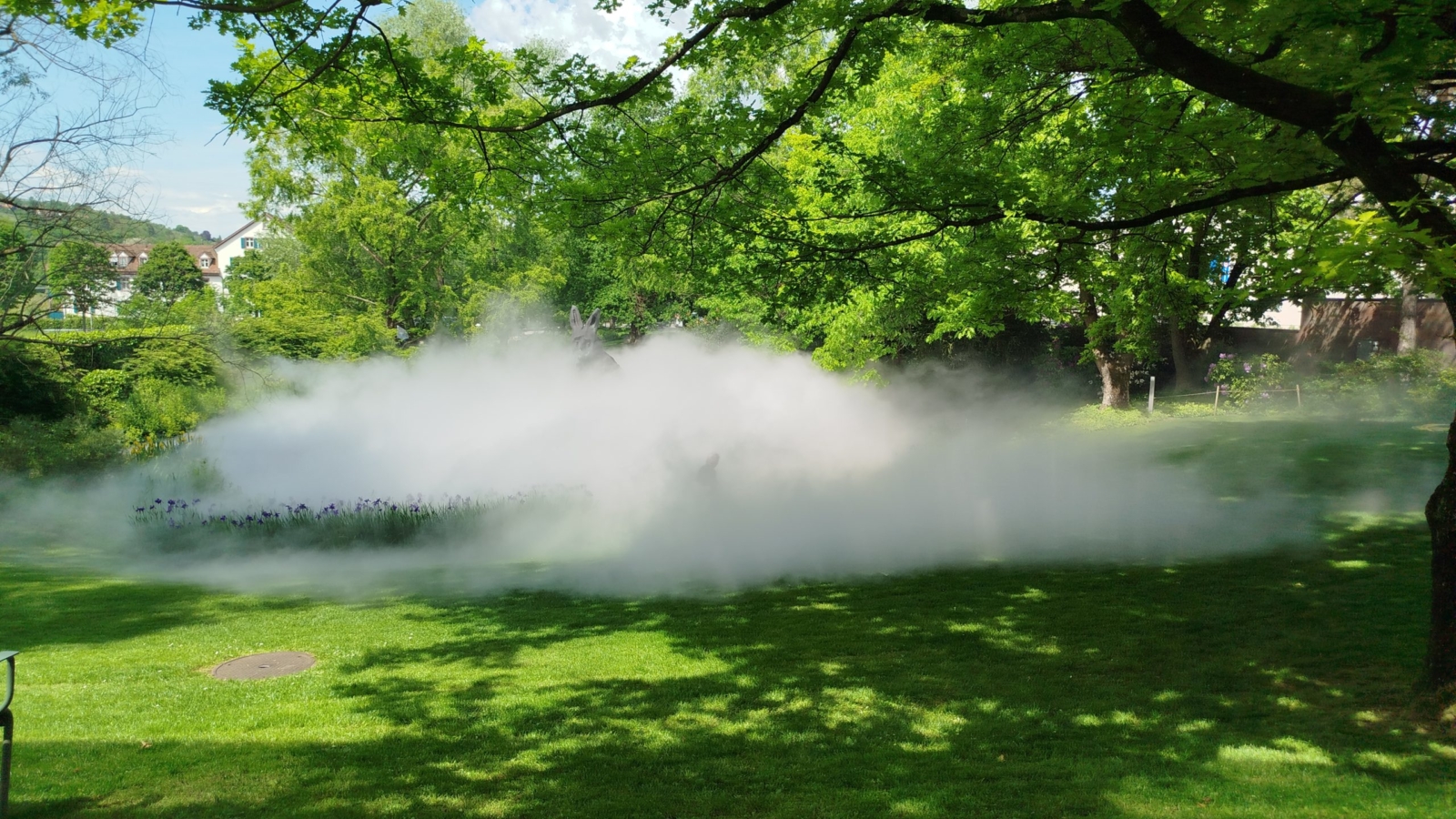 Notre brumisation à la Fondation Beyeler