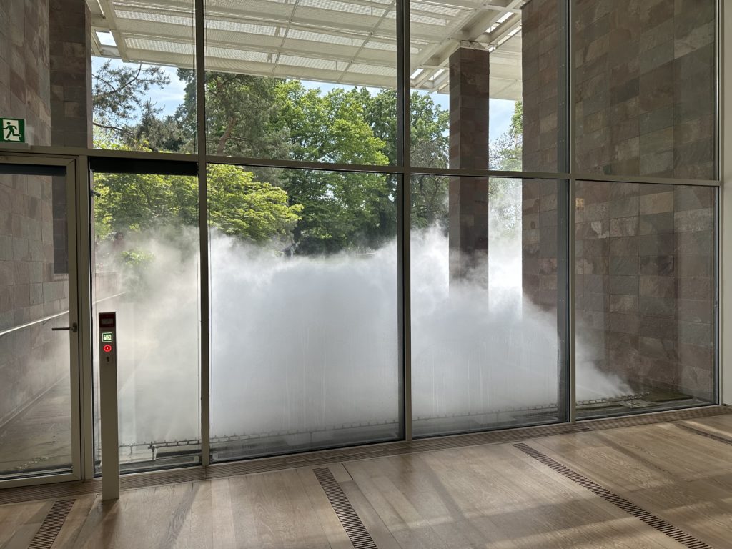 Notre brumisation à la Fondation Beyeler