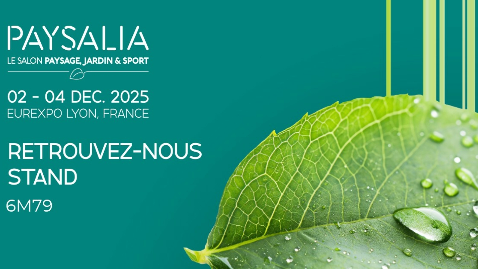 Dutrie expose au Salon Paysalia 2025